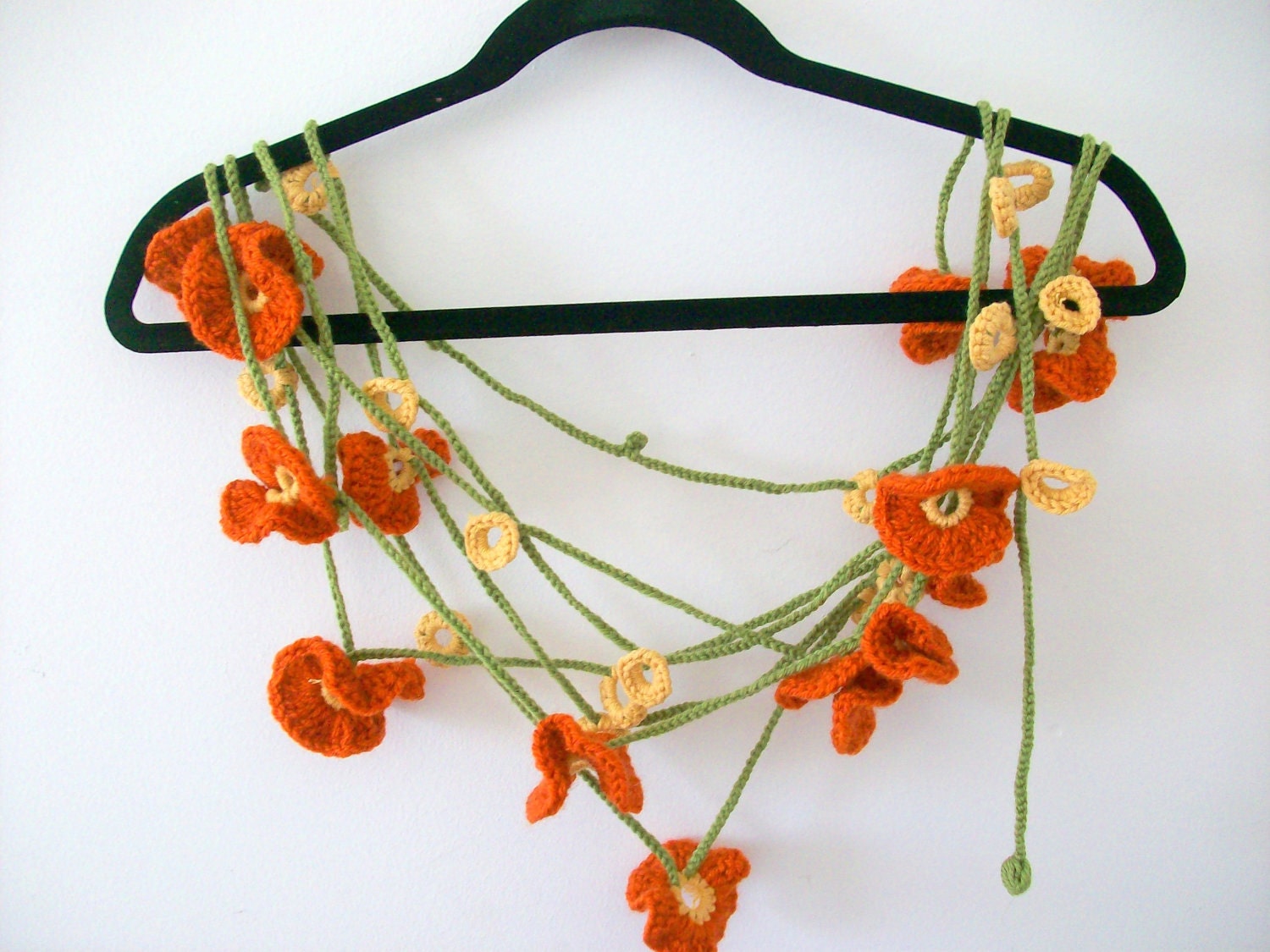 Handmade Multicolor Scarf - Soft, Fashion,by Arzu