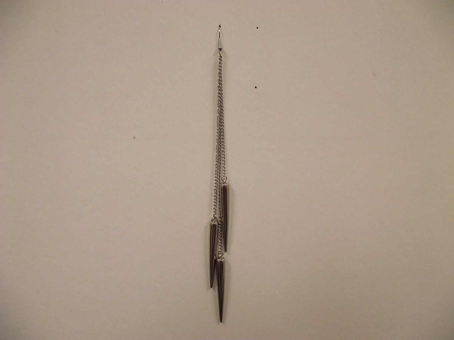 Single Long Spikes Earring