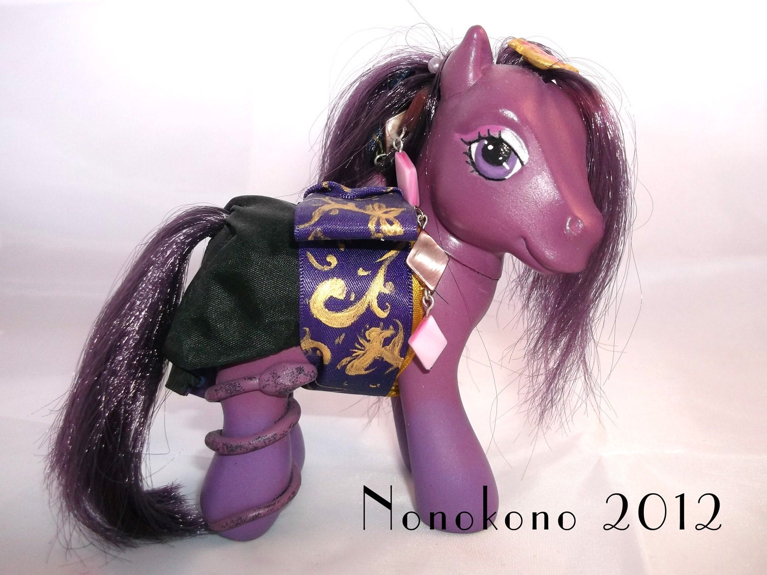 SALE - Lady Noh - Samurai Warriors - My Little Pony Custom