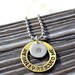 My Bully Rescued Me Handstamped Necklace