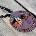 Respect Protect Rescue Handstamped Necklace