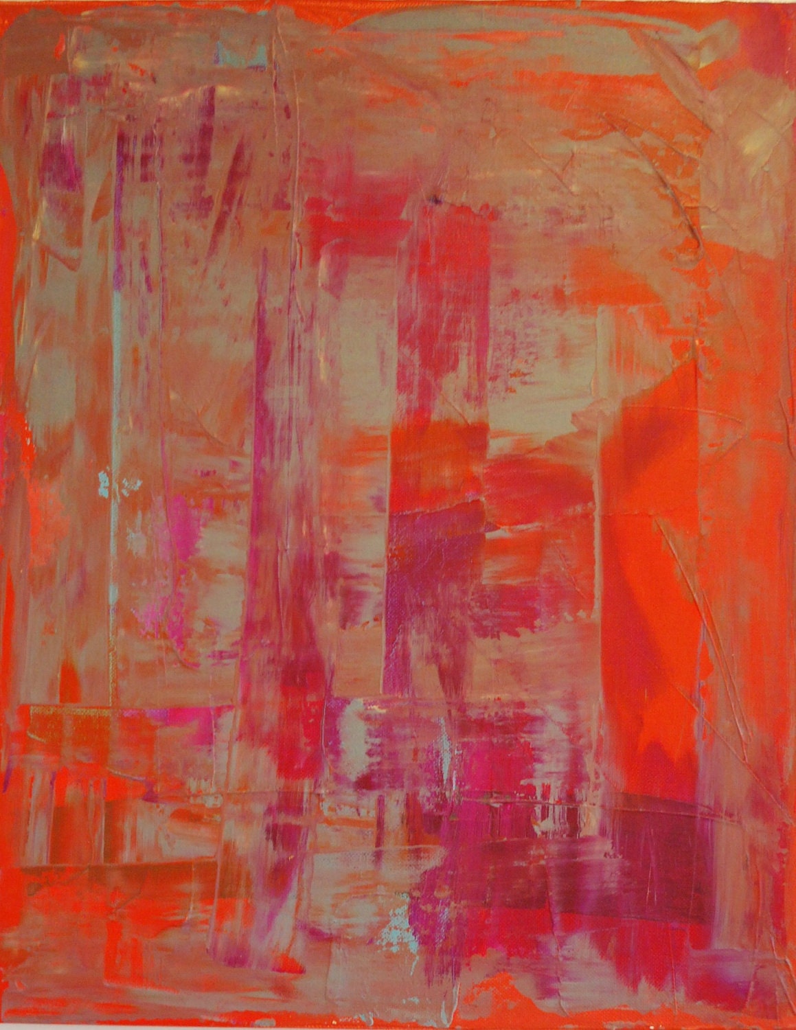 Spice Market 16 x 20 abstract art