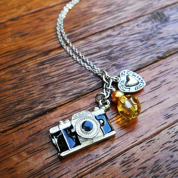 camera pendant necklace