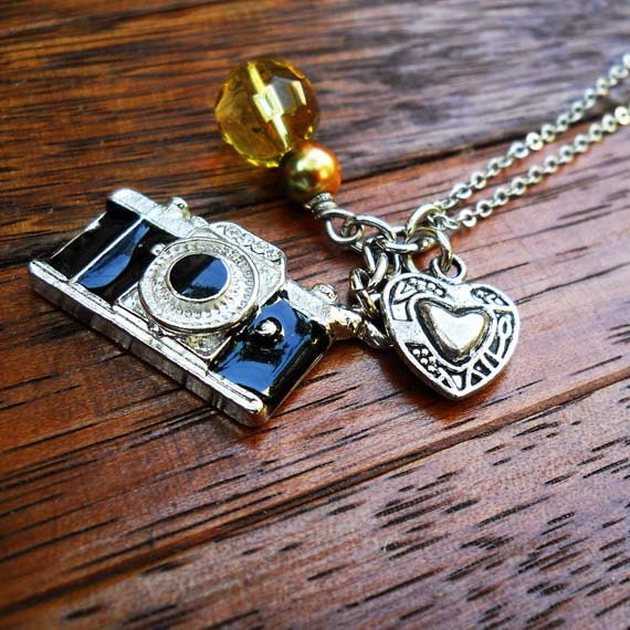 camera pendant necklace