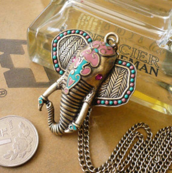 Elephant necklace