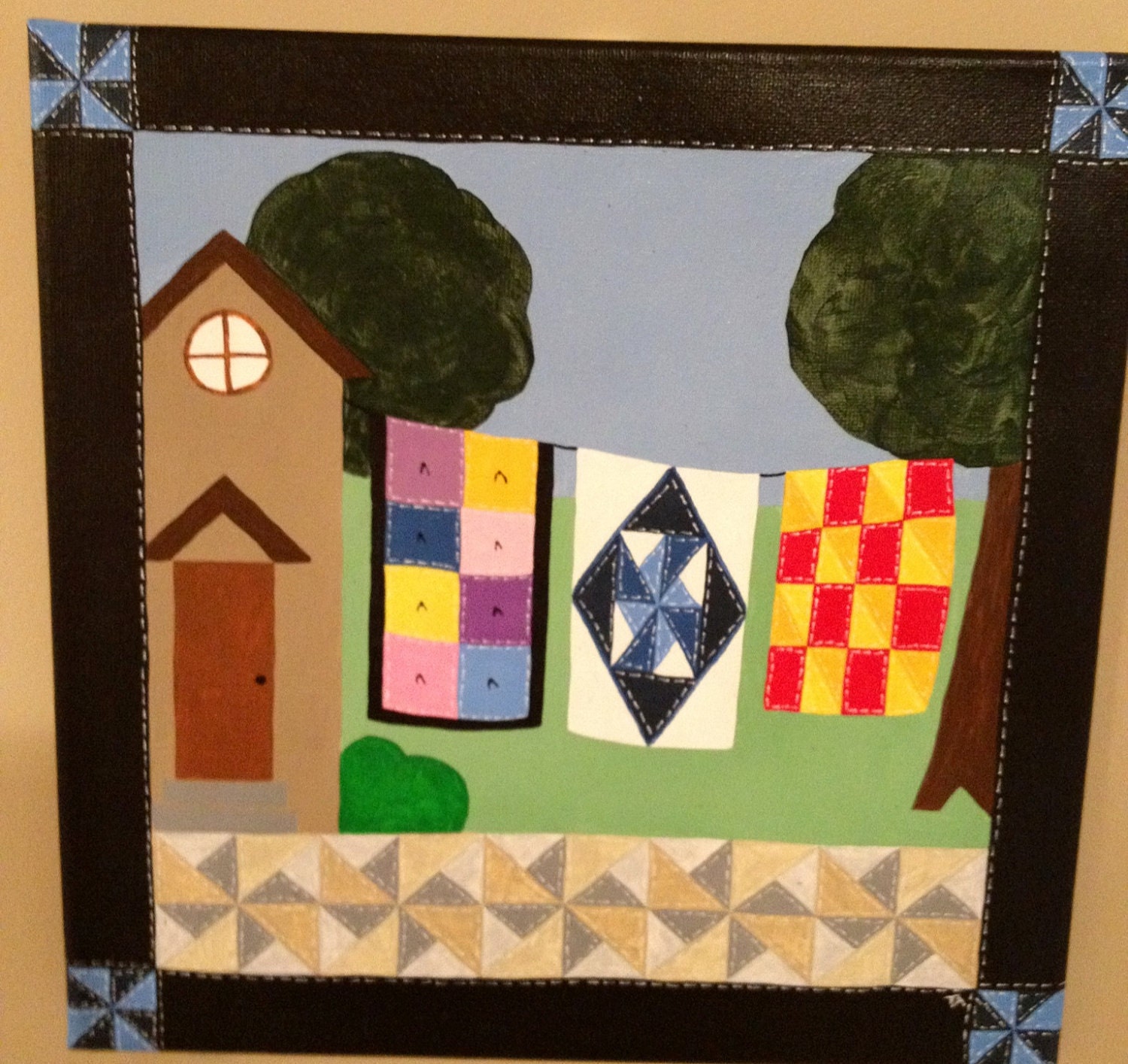 Quilt Art: Wash Day