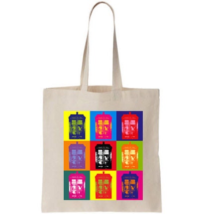 Doctor Who TARDIS Canvas Tote