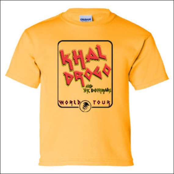 Khal Drogo World Tour- Men, Women & Kids Tees - Game of Thrones