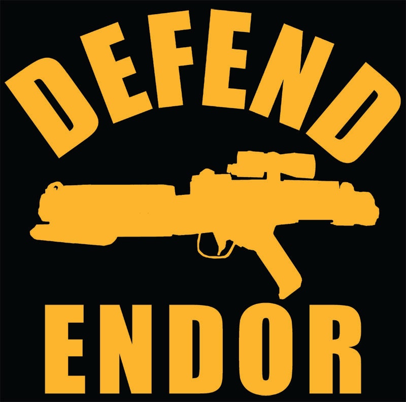Star Wars Defend Endor- Men's Women's & Kids- Cool Christmas Gift