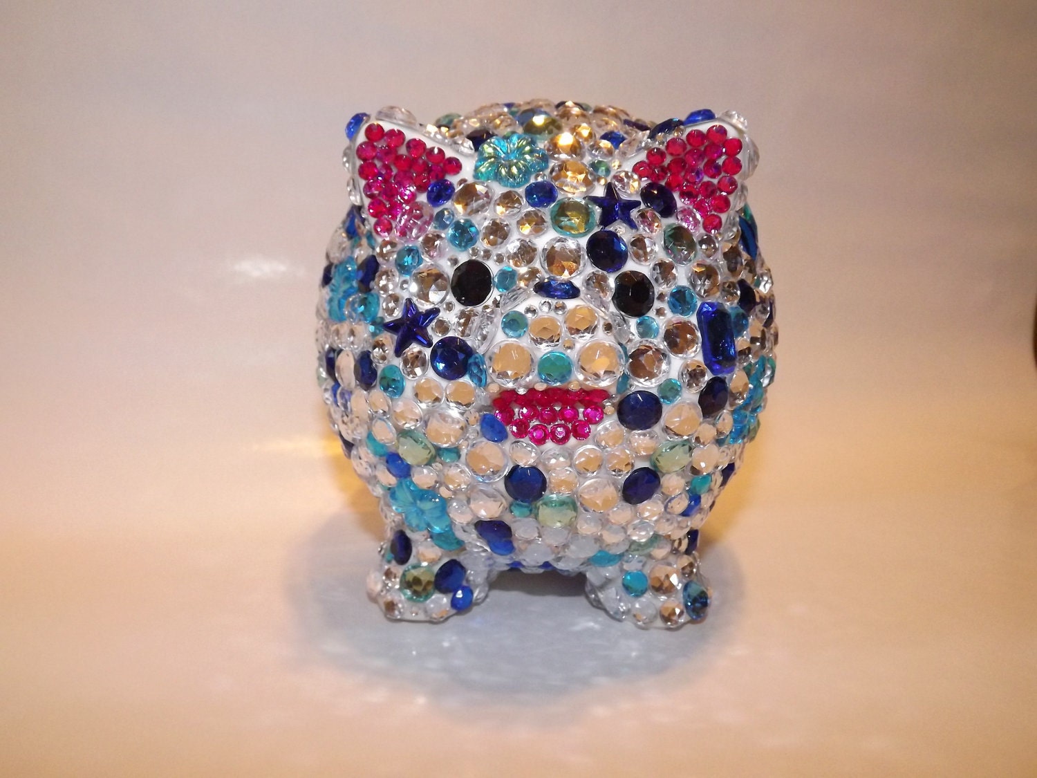 Rhinestone Bling Piggy Bank