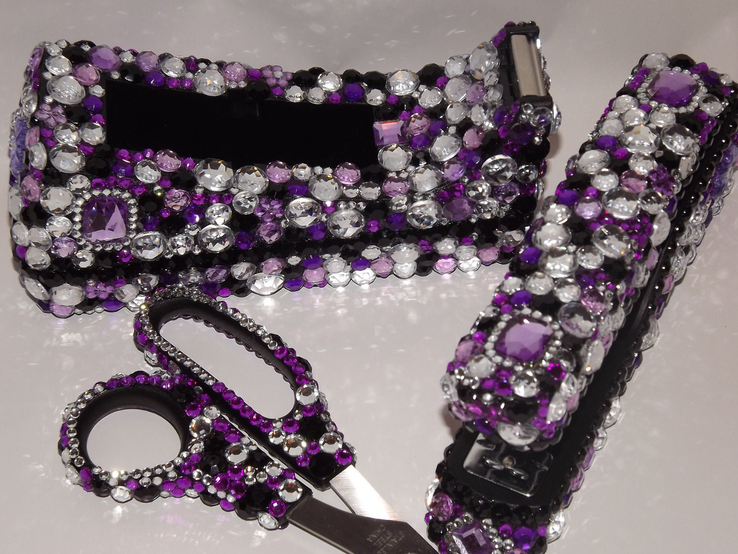 Rhinestone Bling Desk Set Office Supplies