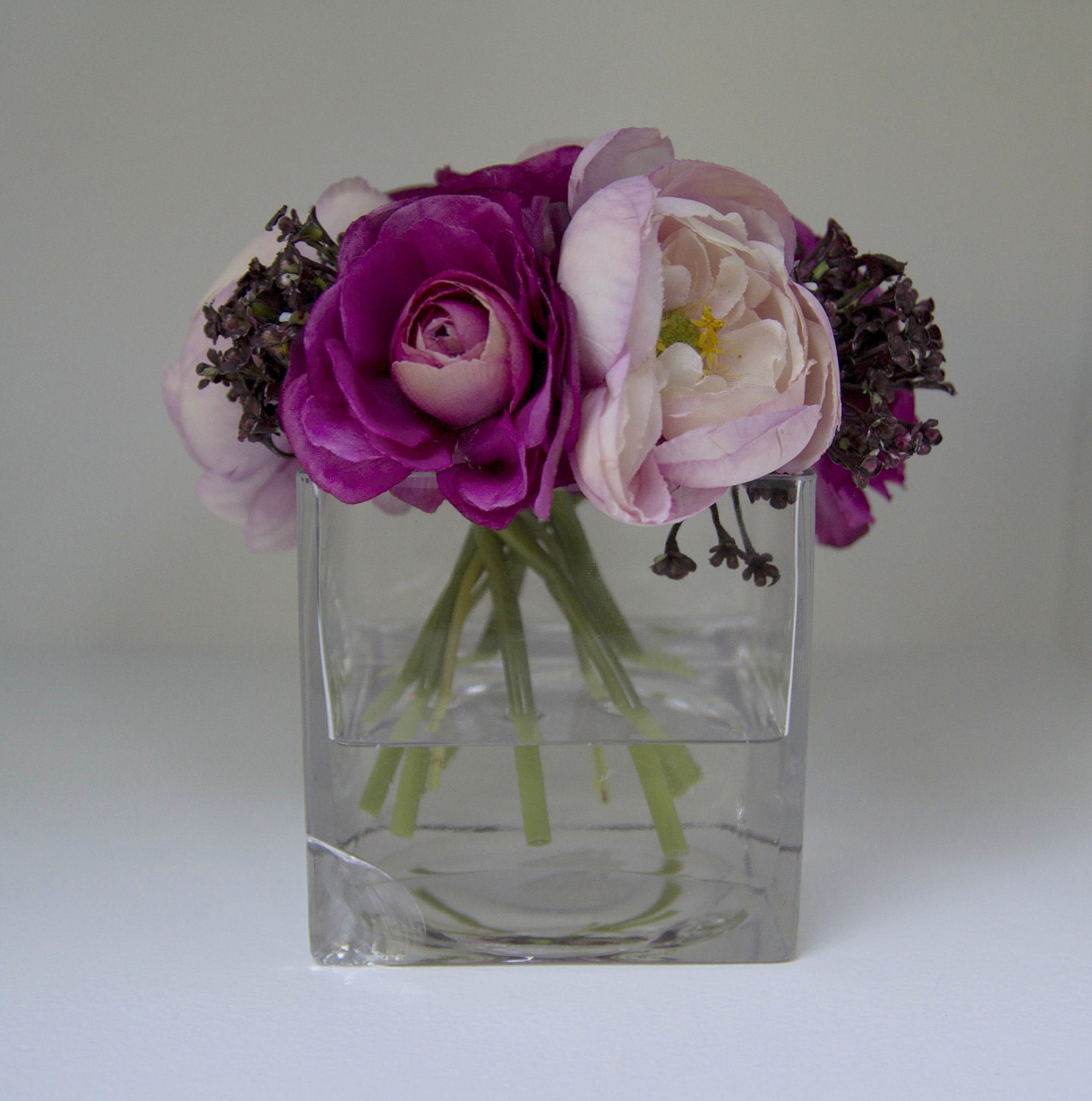 Purple Peony Arrangement