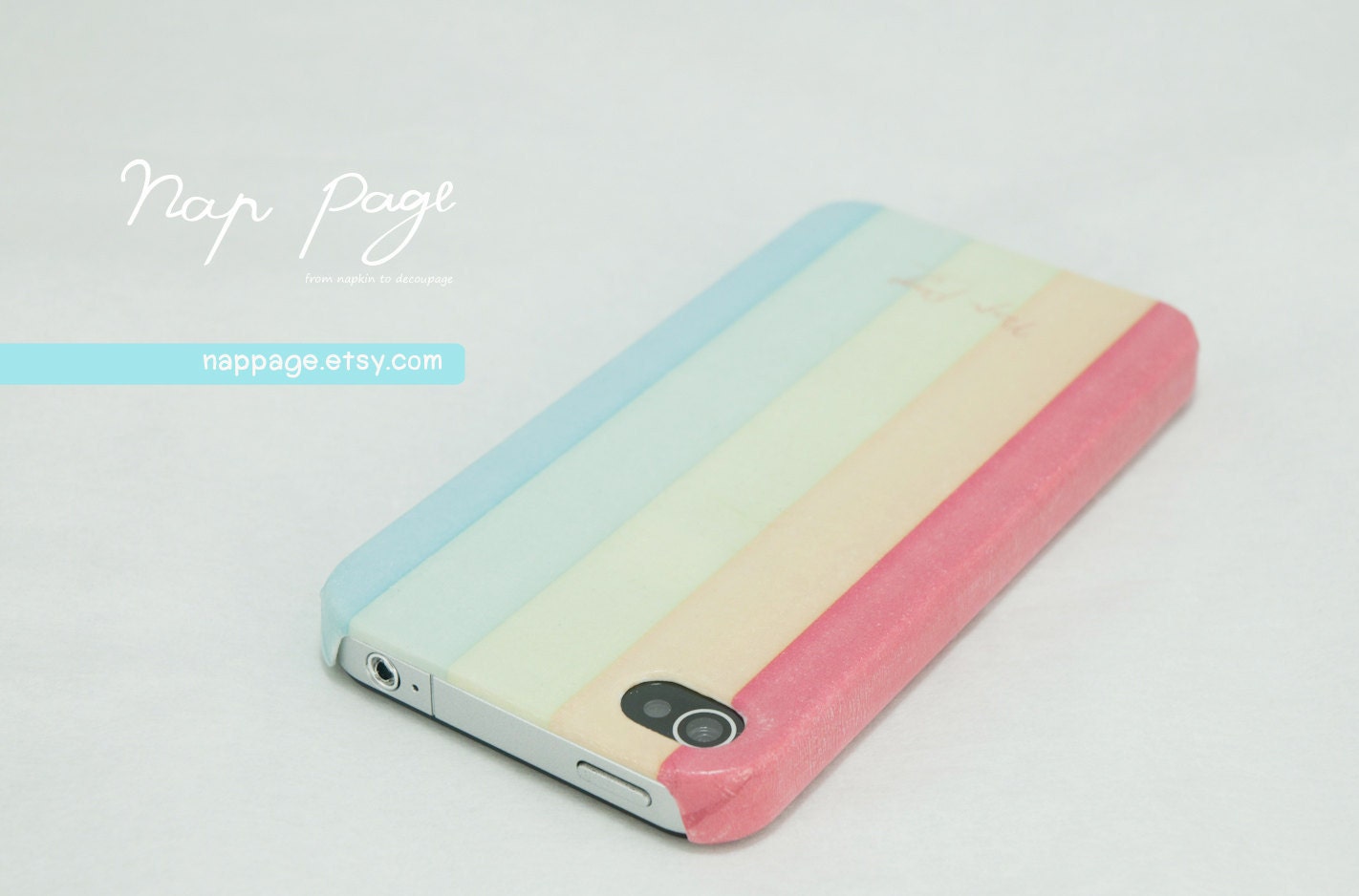 Apple iphone case for iphone iphone 5 iphone 4 iphone 4s iPhone 3Gs : soft colorful background pattern