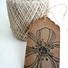 Flower // Bloom // Spring // Nature // Gold // Vintage Inspired // Kraft Gift Tags // Set of 4