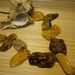 Amber Baltic Big Multi Colored Genuine  Stone  Handmade Necklace Beautiful