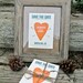 Wedding Save the Date: Rustic Heart