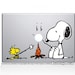 Color snoopy bonfire party 2 vinyl decal (for macbook or ipad)