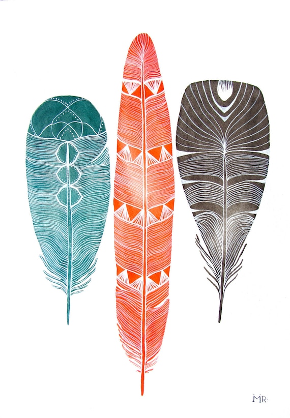 Lhasa Feathers - Original Painting