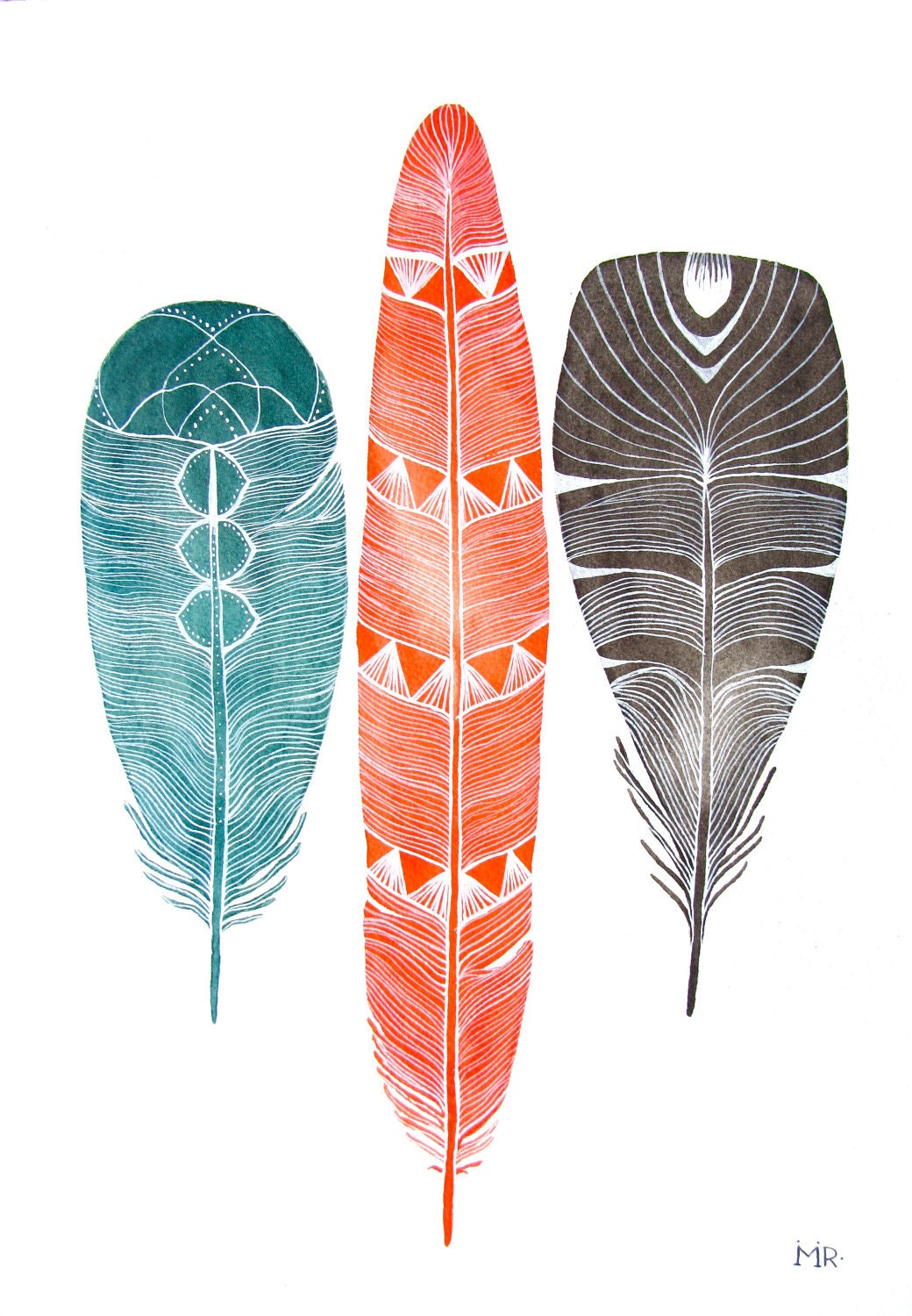 Lhasa Feathers - Original Painting