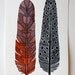 Feather Art Painting - Watercolor Nature Art - Black Friday - Large Archival Print - 11x14 Bodhi Feathers