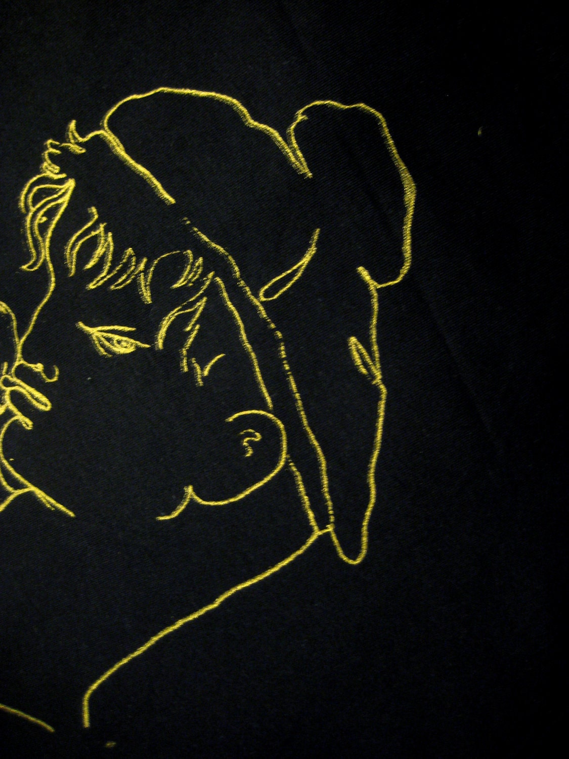 Jean Cocteau Sailor T-Shirt inspired by his book of drawings, the Passionate Penis MATURE