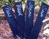 CHALKBOARD Garden Markers, Plant Markers, Plant Labeling