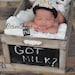 Newborn Cow Hat - Photo Prop - Newborn - Barnyard Cutie