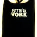 Puttin' in Work Racer back Work-out Tank Top