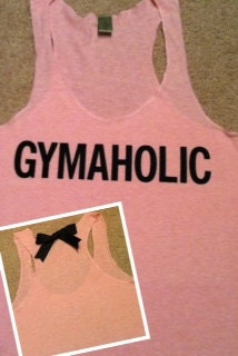 Gymaholic Racerback Tank