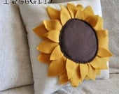 Sunflower Pillow Pattern DIY Tutorial flower pattern how to