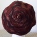 Crochet Newsboy Hat In Earthy Color Tones