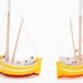 Wooden Boat - Fishing Boat - Trawler / Handmade - Hand Painted