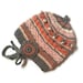Waldorf Inspired Girl Hat, One Of A Kind, High Quality Natural Product, Size 5 Years, Material: 1/2 Silk & 1/2 Wool - Swiss Handmade