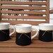 Chalkboard and Burlap Mug / Black / White / Custom Order / Chalk board / Teacher Gift / Wedding / Birthday
