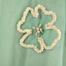 50s Fifties Strapless Ball Gown Dress, XS Aqua Chiffon & Pearls