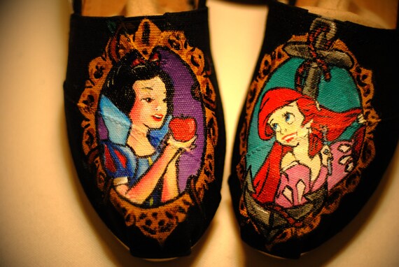 Custom Disney Princess Design and Shoes (of your choice)