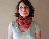 Handwoven Puff Peppermint Scarf