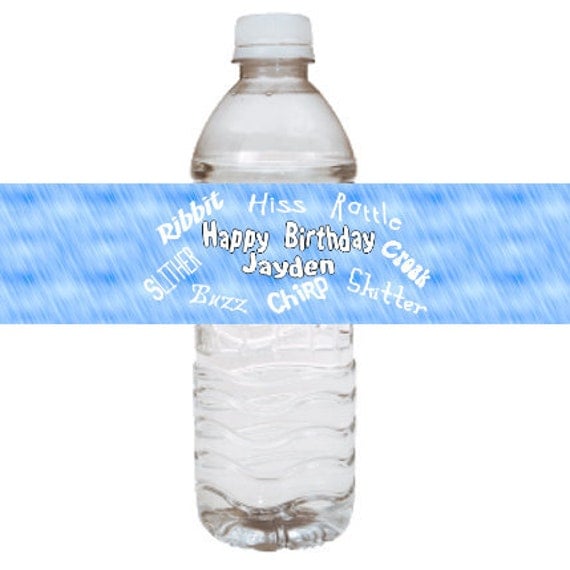 Cool Critters Water Bottle Labels Il_570xn