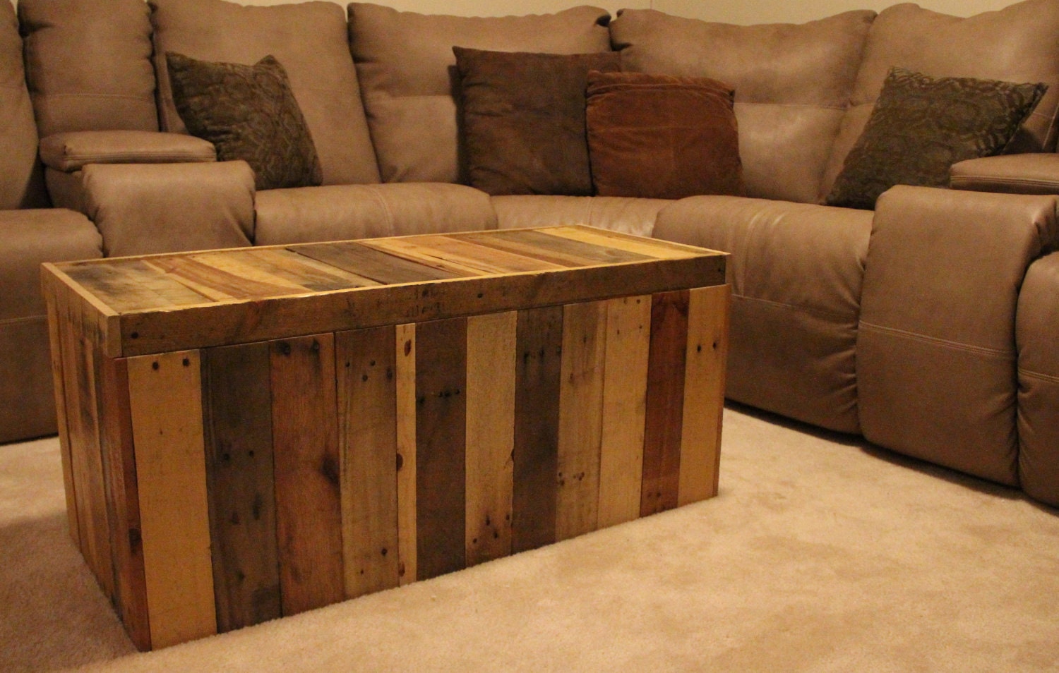 Storage Chest made from Shipping Pallets