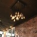 Custom Urban Chandelier with vintage bulbs