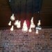 Custom Urban Chandelier with vintage bulbs