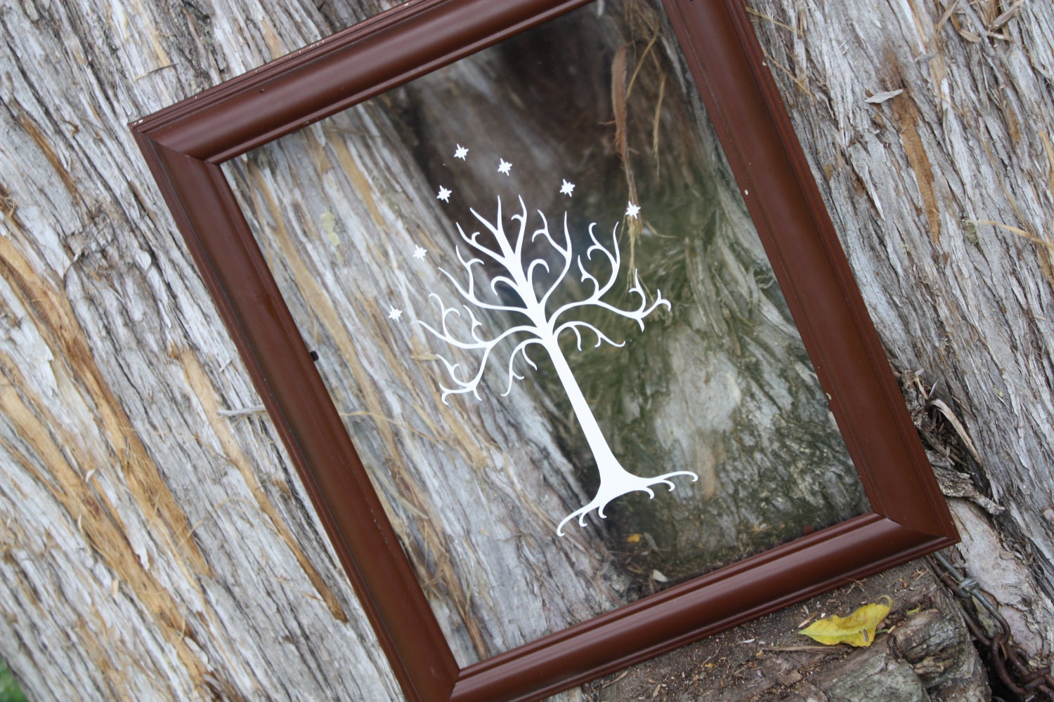 Vinyl Decal - Tree of Gondor Decal inspired by The Lord of the Rings for Macbook, laptop etc...