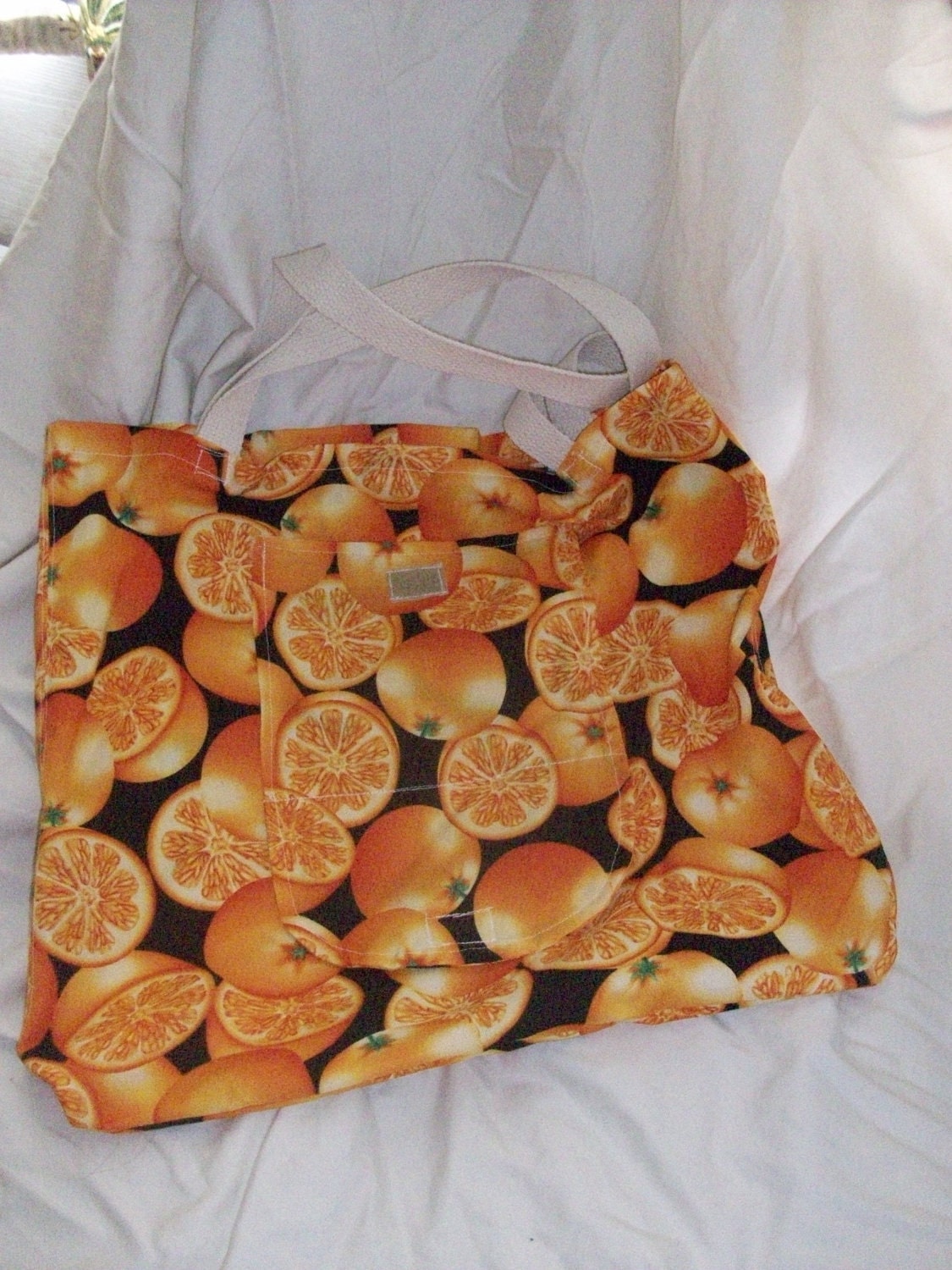 orange tote