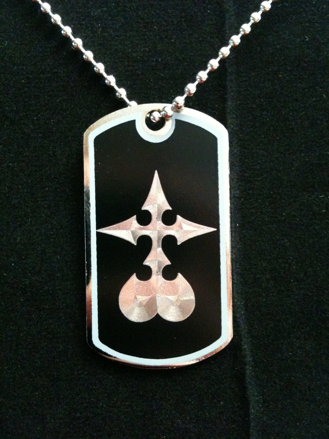 Kingdom Hearts Nobody Dog Tag Necklace