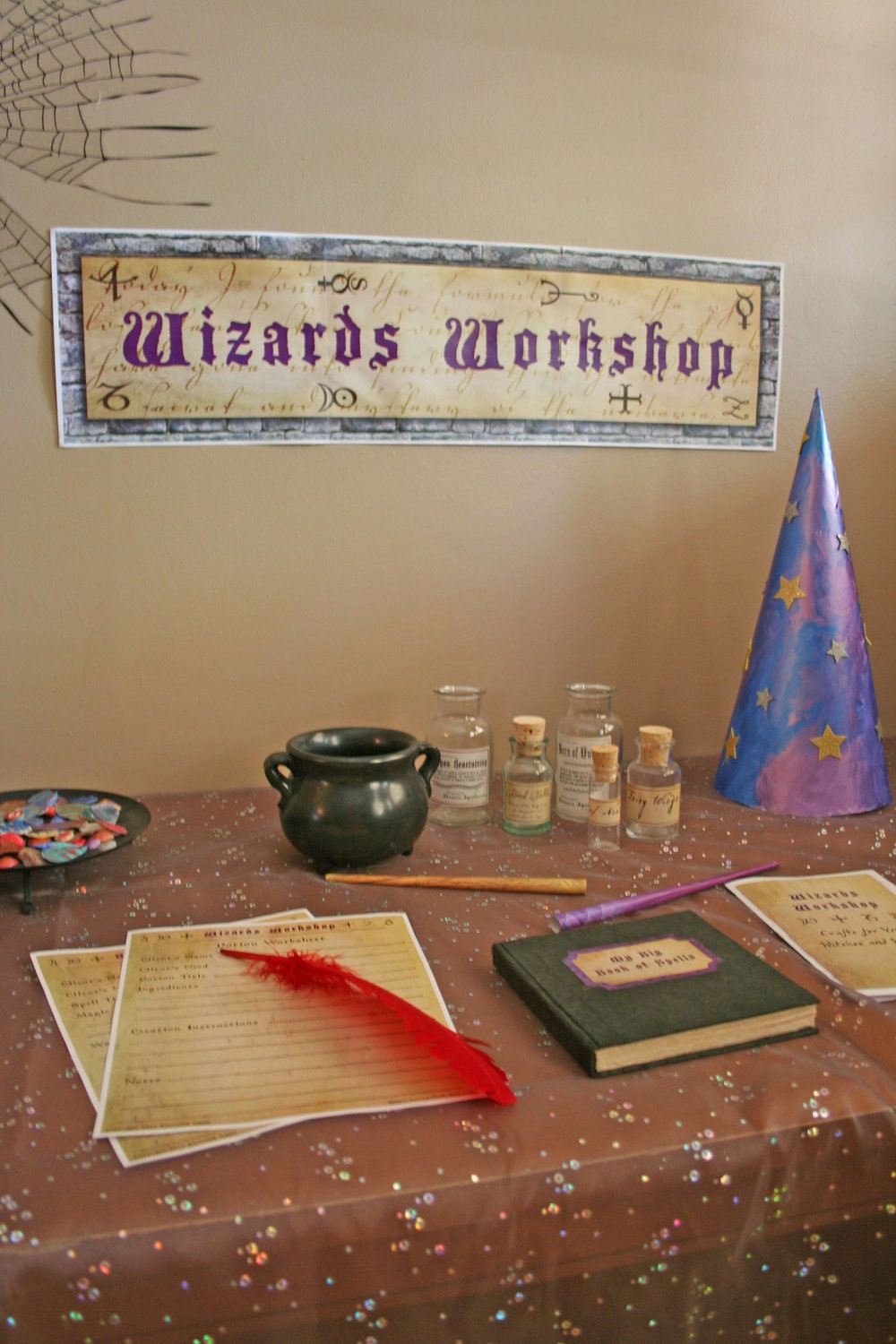 Harry Potter Inpsired Kids Imaginative Play Package, WIZARDS WORKSHOP: Pretend Play Kit With Crafts, Printables, and More, PDF File