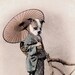 Yoshi - Vintage Dog 5x7 Print - Anthropomorphic - Altered Photo - Boxer - Photo Collage Art - Funny Animal - Gift Idea - Whimsical Art