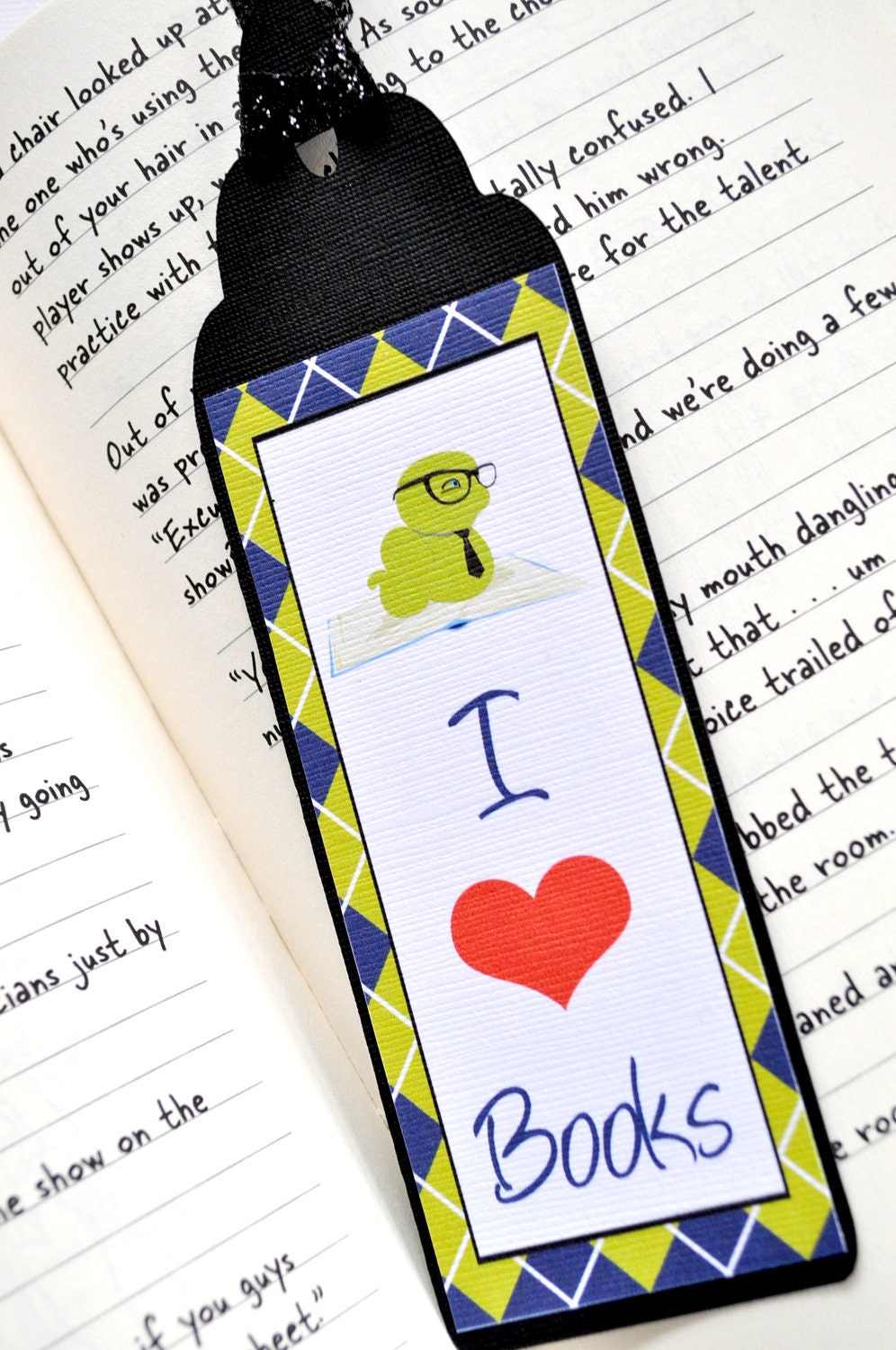 Boy Bookworm Bookmarks Il_570xn