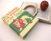 Book Purse Handbag and Kindle Ereader Cover- Wizard of Oz (with compact pocket mirror)