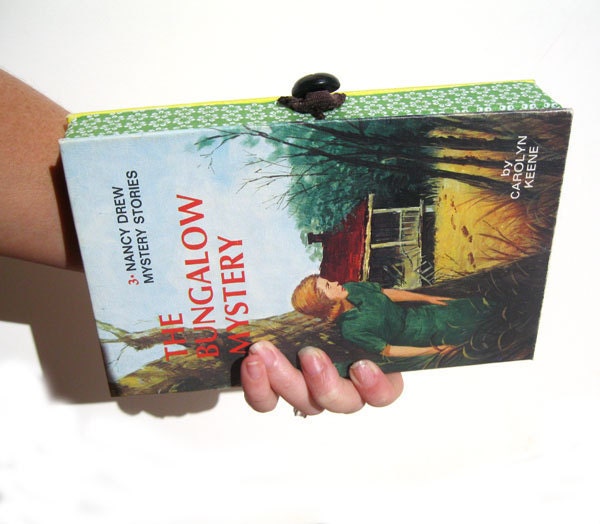 Book Clutch Purse- Nancy Drew