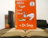 Kindle Cover or Nook Cover- Ereader Case made from a Book- Dr. Suess- Green Eggs and Ham